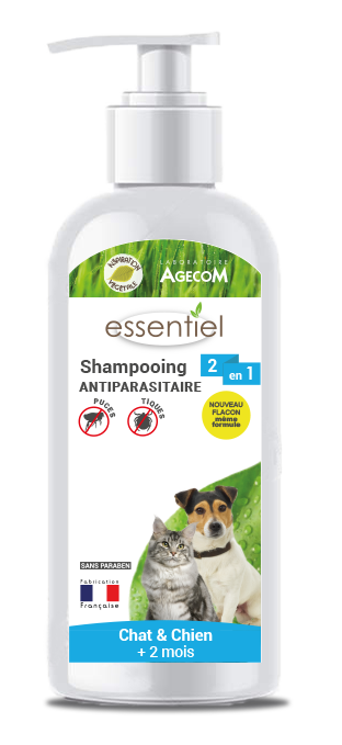 E.shampooing antiparasitaire